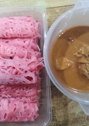 Gambar Gulai Ayam & Roti jala