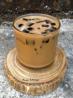 Foto resep Kopi Susu Cincau Hitam