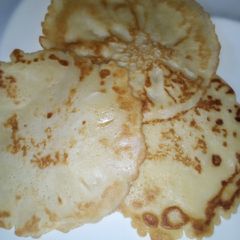A picture of Pancake without milk.