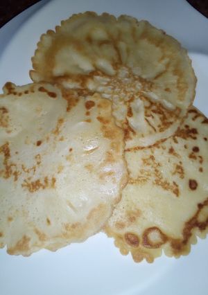 A picture of Pancake without milk.