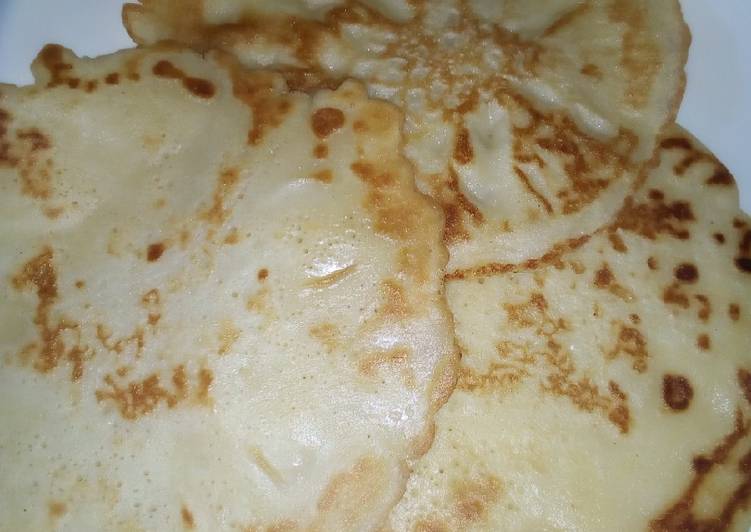 Simple Way to Make Ultimate Pancake without milk Cooking Basics for Beginners