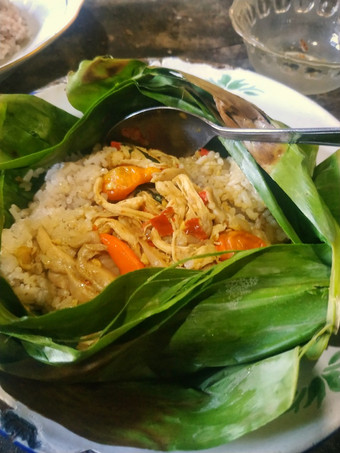 Cara Memasak Nasi bakar ayam jamur Ekonomis