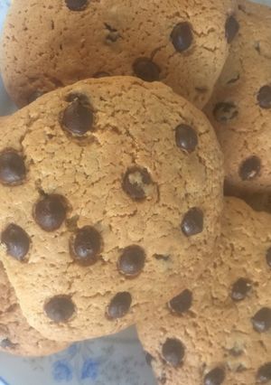 Una foto de Cookies con chips de chocolate
