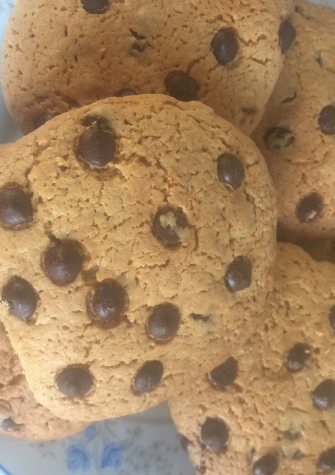 Una foto de Cookies con chips de chocolate
