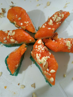 A picture of Rice flour mithai.