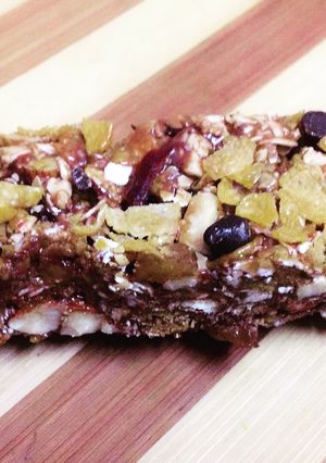 A picture of Healthy nutrella bars.