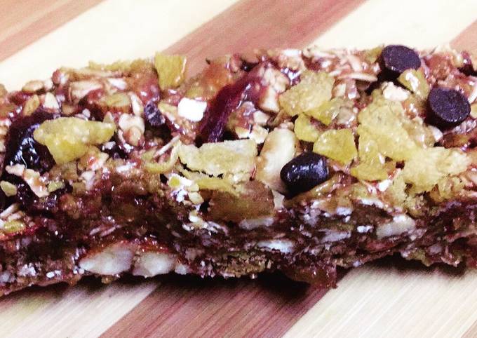 Healthy nutrella bars