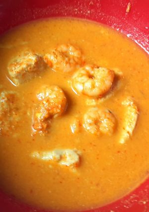 Foto resep Gulai Udang Tahu
