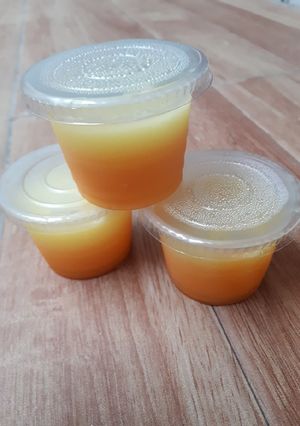 Foto resep Puding susu mangga