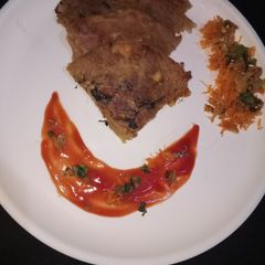 A picture of Stuffed veggies paratha.