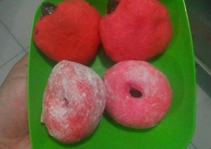 Ini dia! Resep termudah buat Donut redvelvet mudah dan enak dijamin sesuai selera