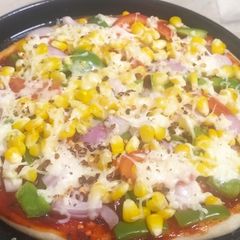 A picture of Microwave pizza.