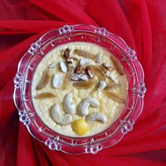 A picture of Mango phirni.