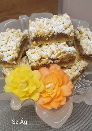 Dióhabos linzer recept fotója
