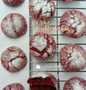 Langkah Mudah untuk Menyiapkan Red Velvet Crinkle Cookies Anti Gagal