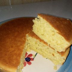 A picture of Citrus Sponge cake.