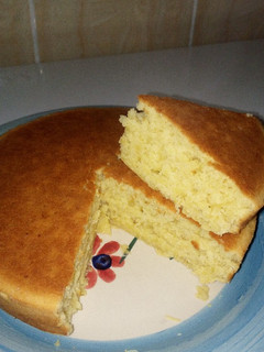 A picture of Citrus Sponge cake.