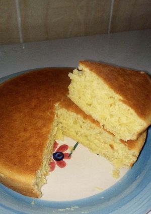 A picture of Citrus Sponge cake.
