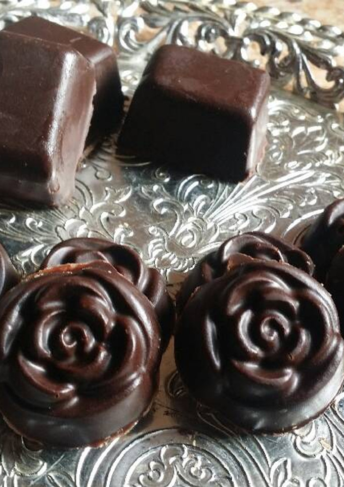 Una foto de Bombones de chocolate y kikos