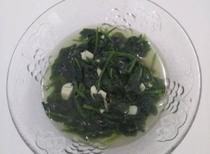 Foto resep Cah Horenzo (daun mirip kangkung tapi tidak berongga batangnya)