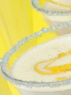 Una foto de Sorbete helado de limón al cava (para Nochevieja)
