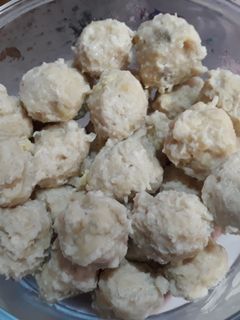Foto resep Bakso ayam homemade, no MSG