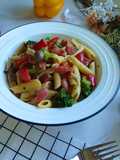 [Single Serving] Stir-Fried Sausage Pasta