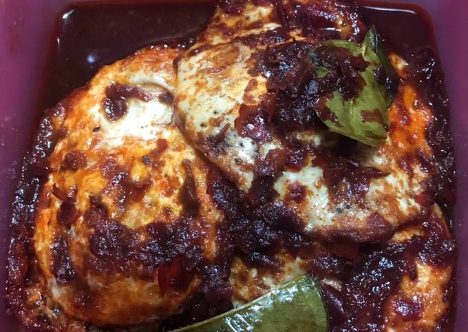 Resep: Balado telor ceplok simpel Praktis