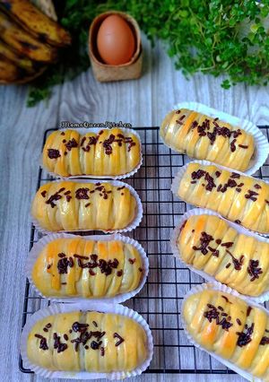 Foto resep Banana Chocolate Bread /Roti Pisang coklat