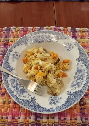A picture of Vegetable Egg Scramble.