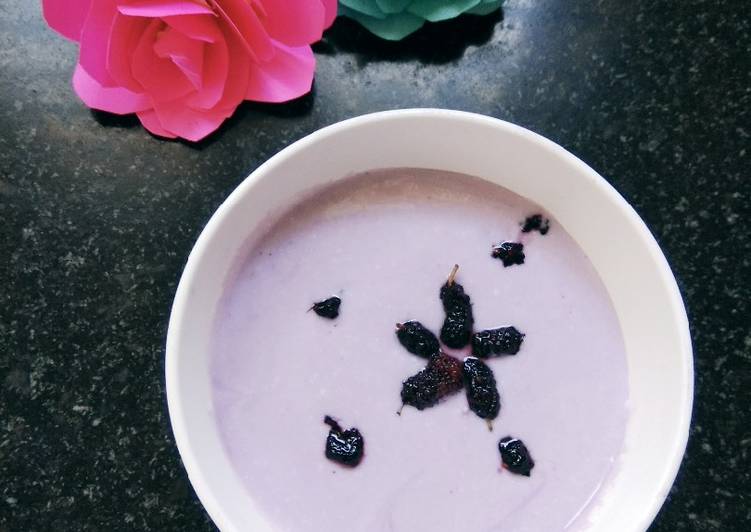 How to Prepare Favorite Blue Berry Yoghurt