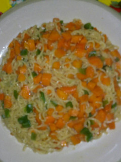 A picture of Rich noodles.