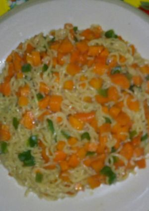 A picture of Rich noodles.