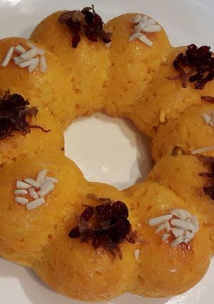 عکسی از دستور ته چین مرغ قالبی
