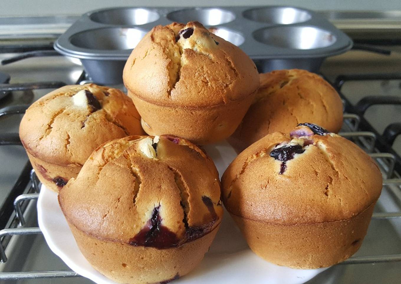 Lemon Blueberry Muffins