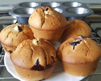 Without Fail Prepare Recipe Lemon Blueberry Muffins Delicious Steady