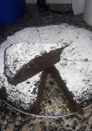 Una foto de Bizcochuelo de chocolate