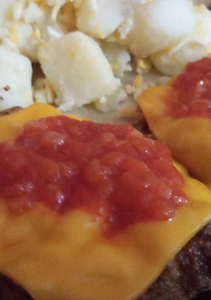 Una foto de Napolitanas caseras con Cheddar