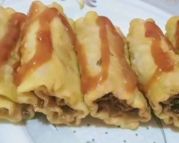 How To Prepare Recipe Lasagna Roll Savory Delicious