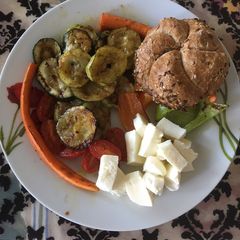 A picture of Grilled vegetables.