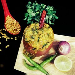 A picture of Methi Dal tadka.