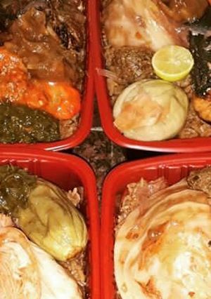 A picture of Chebu jain(Senegalese jollof rice).