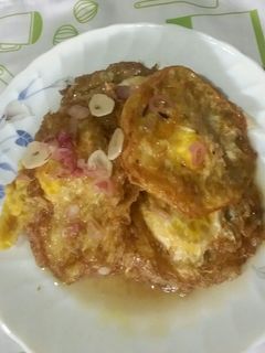 Foto resep Telor Ceplok Tumis Asam