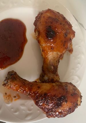 A picture of Air Fryer Chicken Drummies.