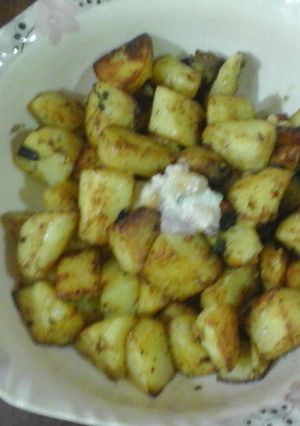 A picture of Batata harra.