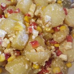A picture of Rainbow salad.