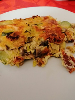 Una foto de Quiche vegetariana