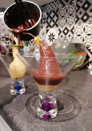 Une photo de Poire Belle Hélène