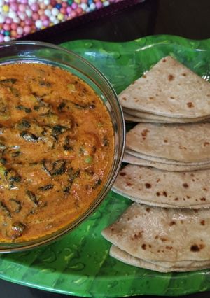 A picture of Methi Matar Malai Sabji.
