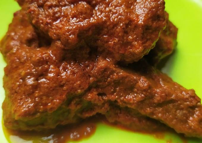 Rendang Merah Pedas